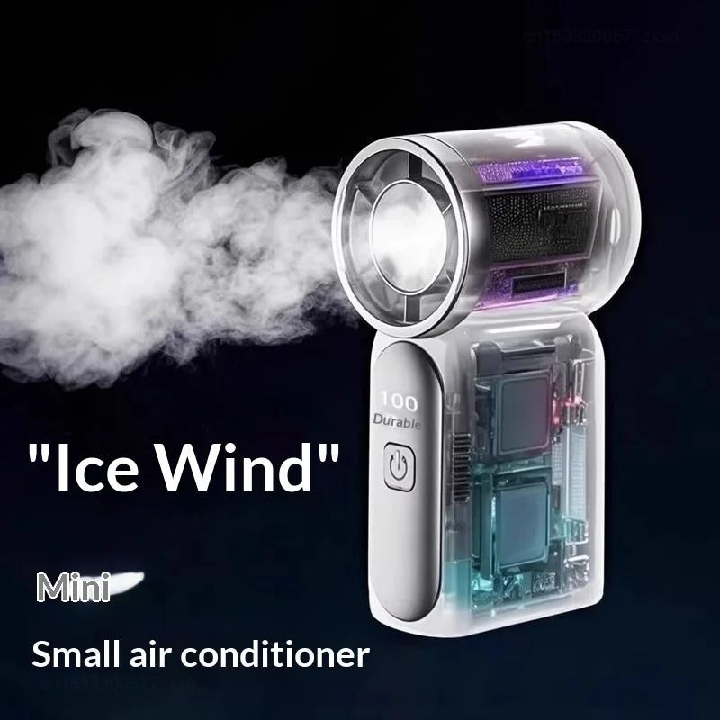High-Speed Pocket Fan ā 100-Level Adjustable Wind Speeds