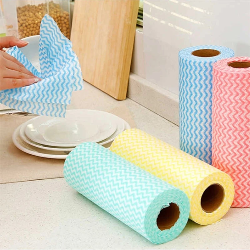 50-Piece Reusable All-Purpose Heavy Duty Wipes