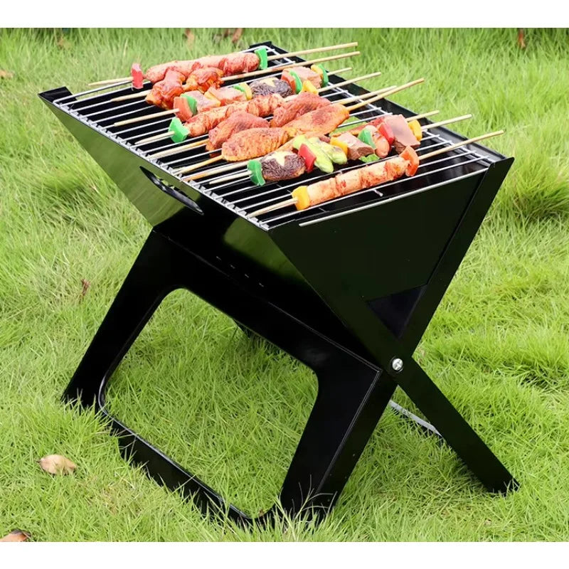 Folding Portable Charcoal BBQ Grill
