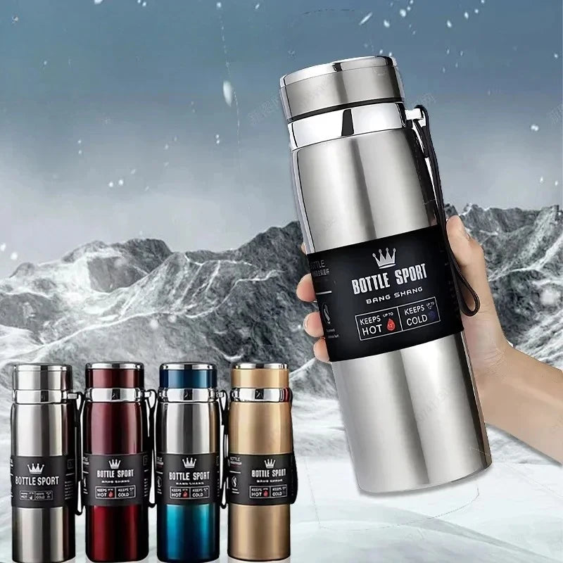 Premium Stainless Steel Vacuum Insulated Thermos Water Bottle