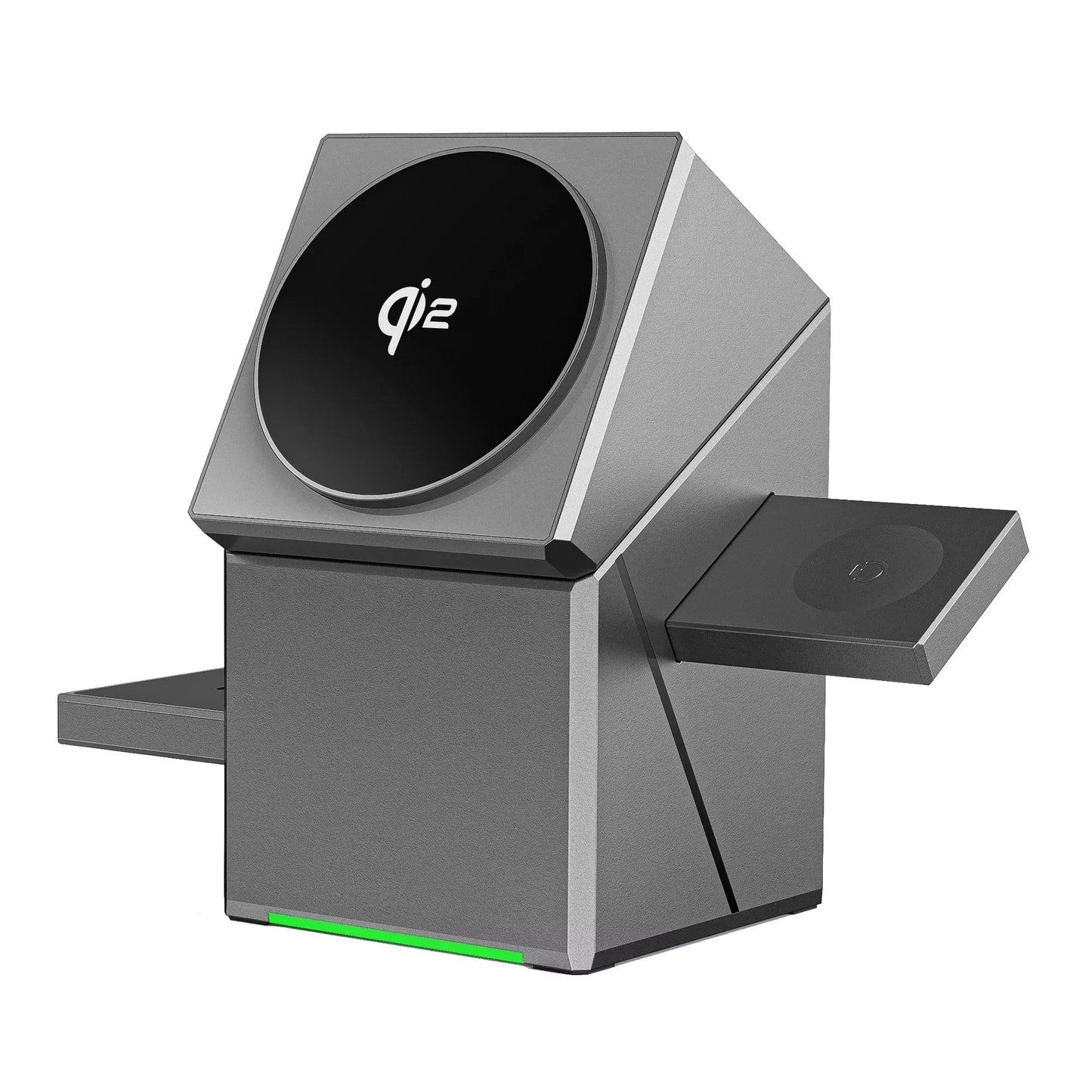 3-in-1 Magnetic 15W Auto-Rotate Wireless Charging Stand
