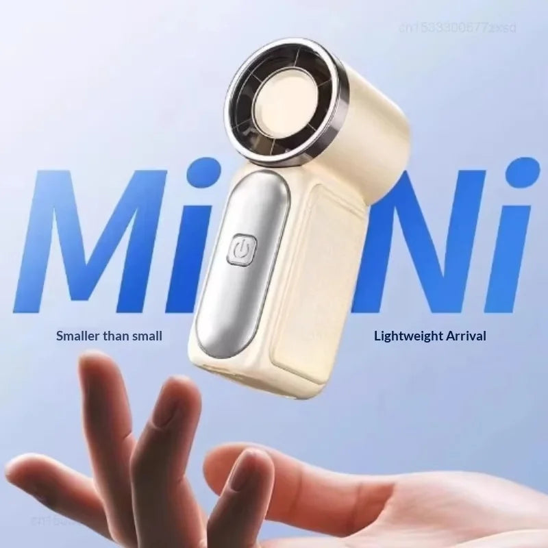 High-Speed Pocket Fan – 100-Level Adjustable Wind Speeds