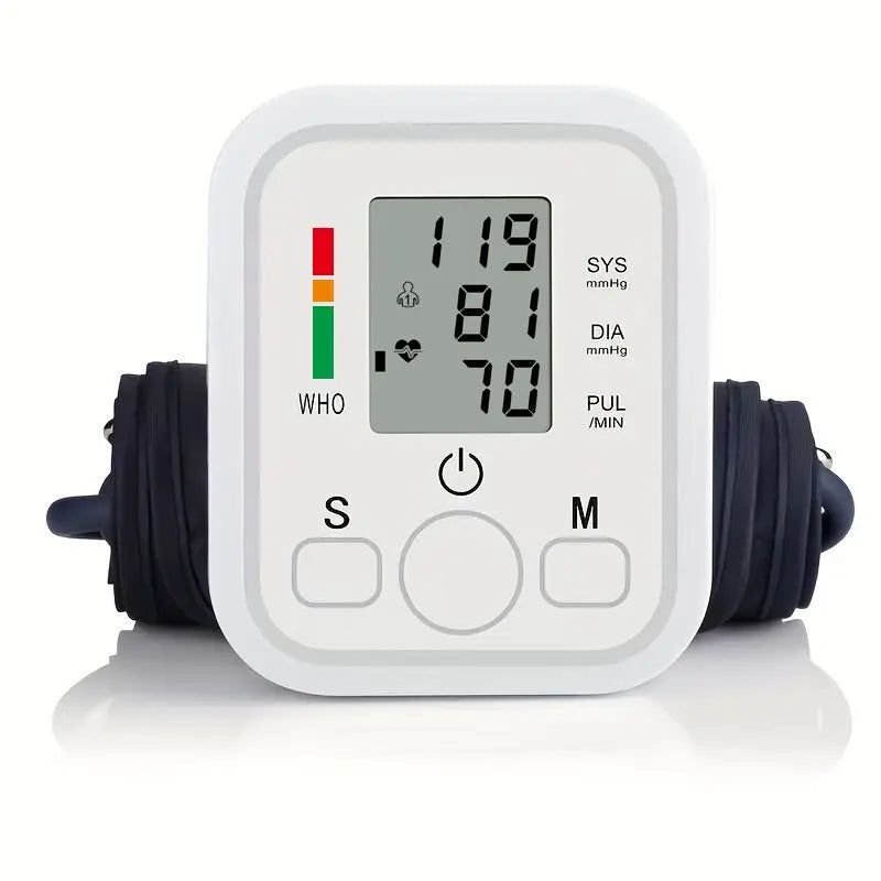 Digital Arm Blood Pressure Monitor – Automatic BP & Heart Rate Checker