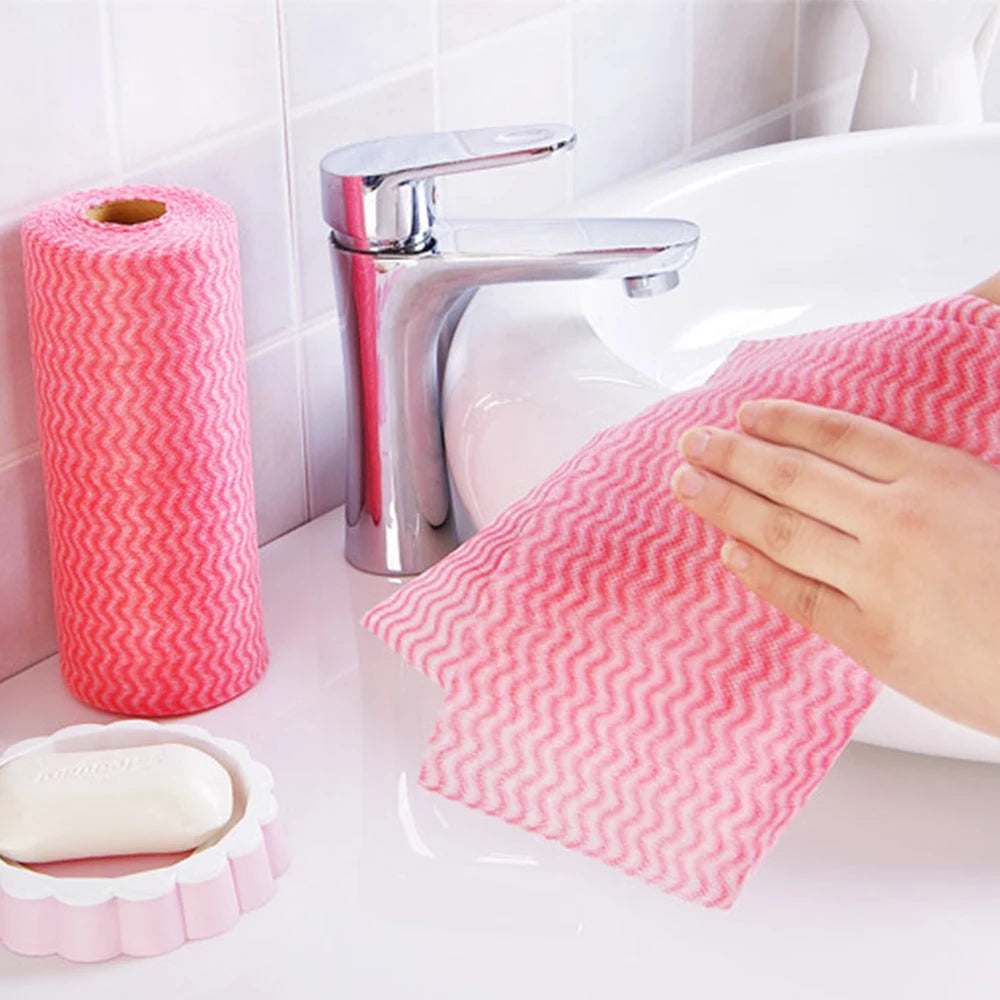 50-Piece Reusable All-Purpose Heavy Duty Wipes