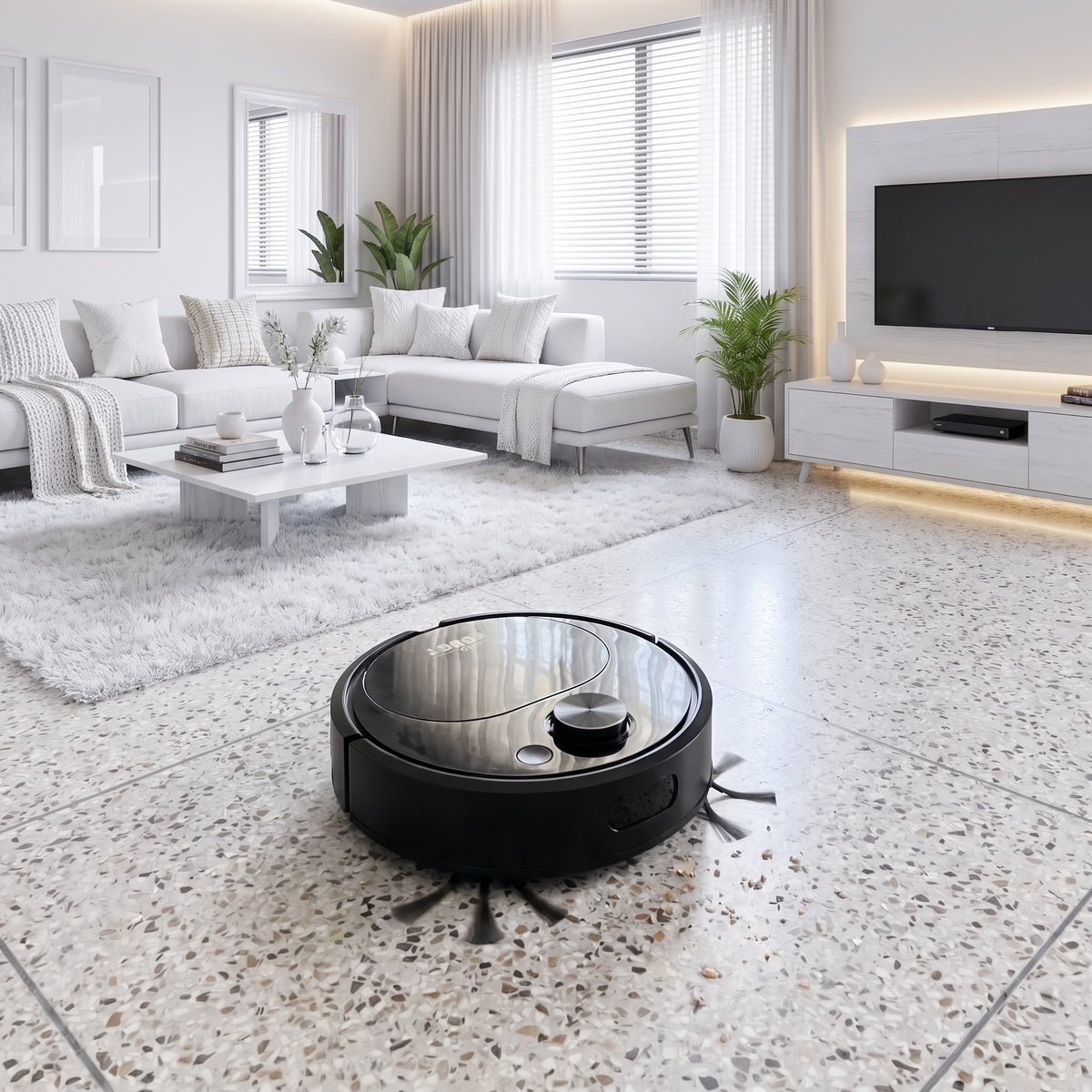3-in-1 Smart Robot Vacuum Cleaner – Sweeping, Suction & Mopping