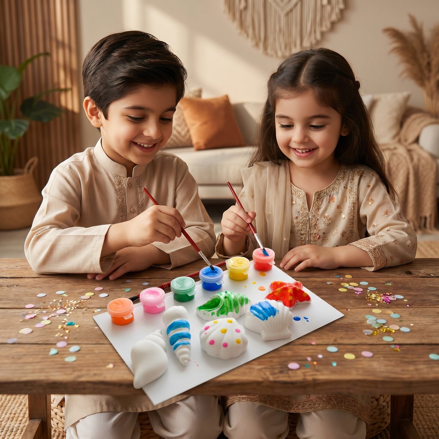Kids 3D Paint & Play Art Kit