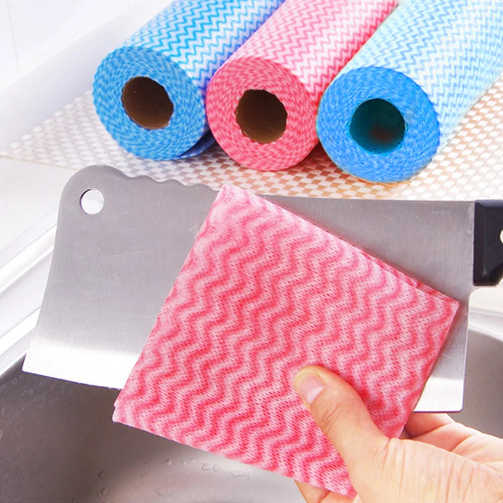 50-Piece Reusable All-Purpose Heavy Duty Wipes