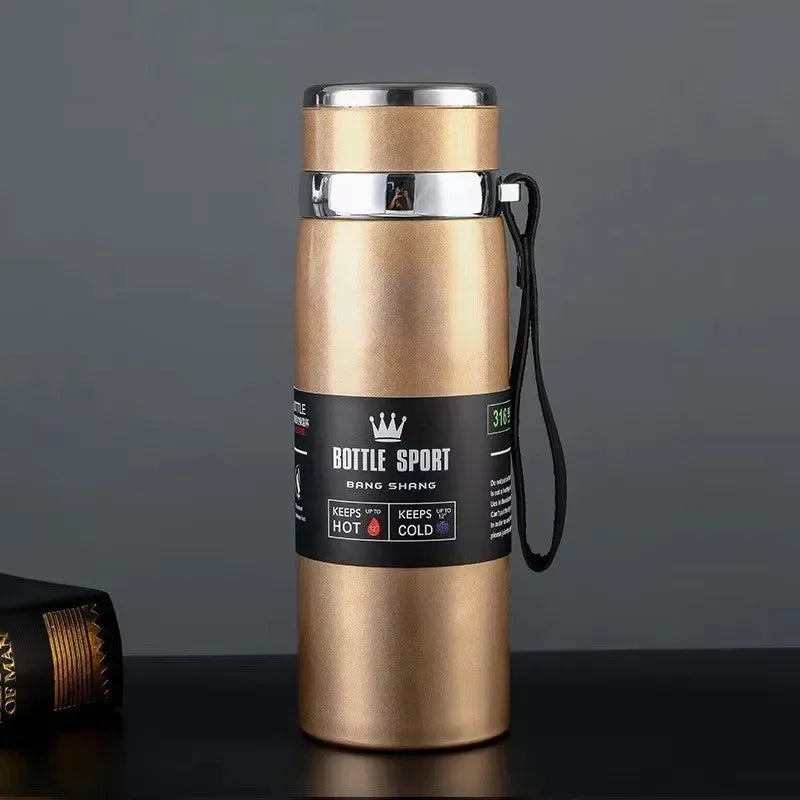 Premium Stainless Steel Vacuum Insulated Thermos Water Bottle