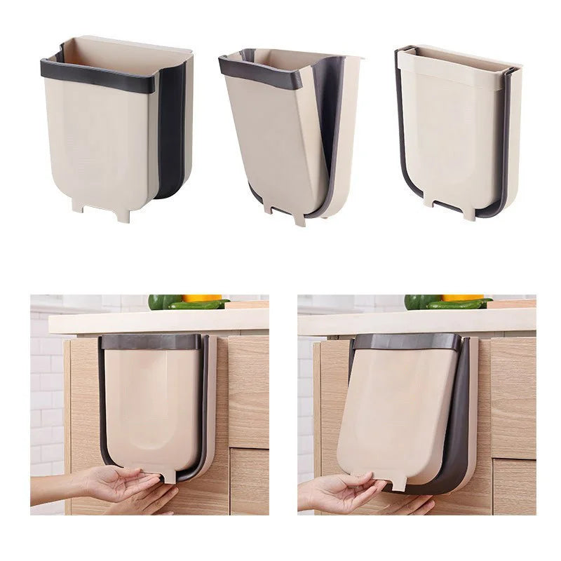 9L Foldable Hanging Trash Bin
