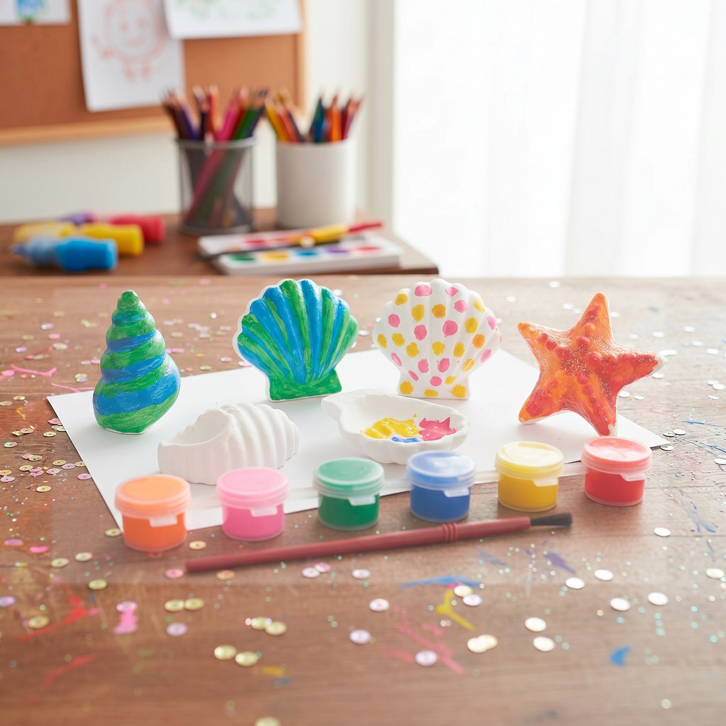 Kids 3D Paint & Play Art Kit