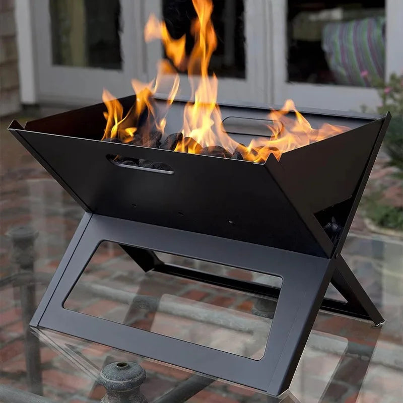 Folding Portable Charcoal BBQ Grill
