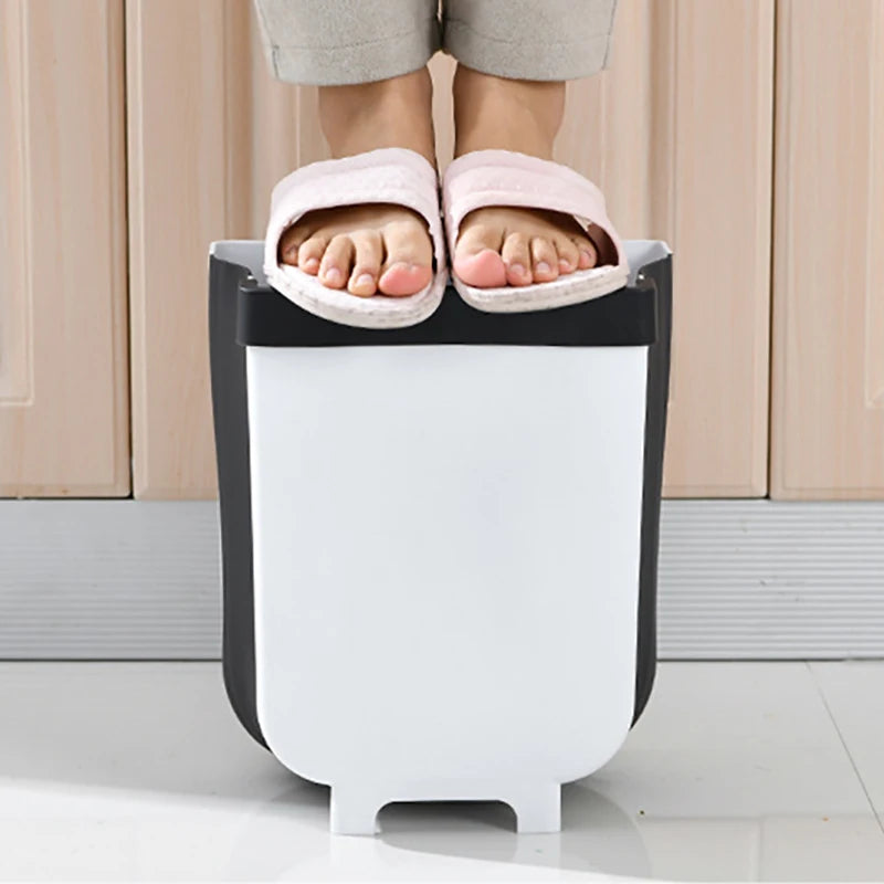 9L Foldable Hanging Trash Bin