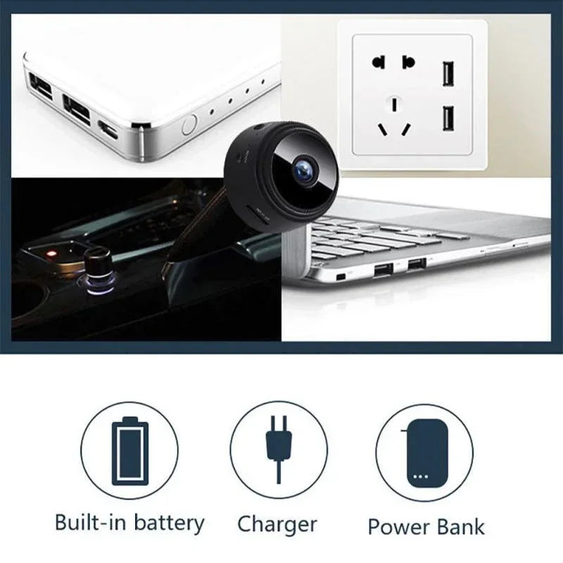 Mini 1080P HD WiFi Security Camera