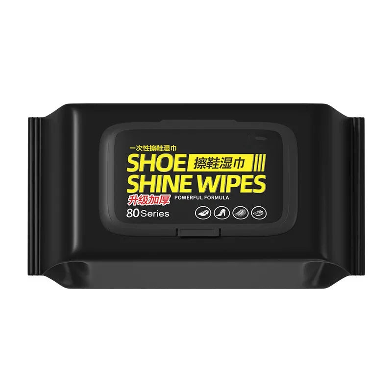 Portable Shoe Cleaner Wipes for Sneakers – Disposable Outdoor Cleaning Cloths for White Shoes & Travel Sneaker Care Kit