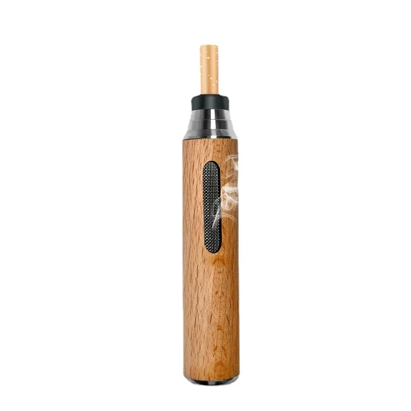 Portable Wooden Car Ashtray & Cigarette Holder – Dust-Free Anti-Ash Smoking Device