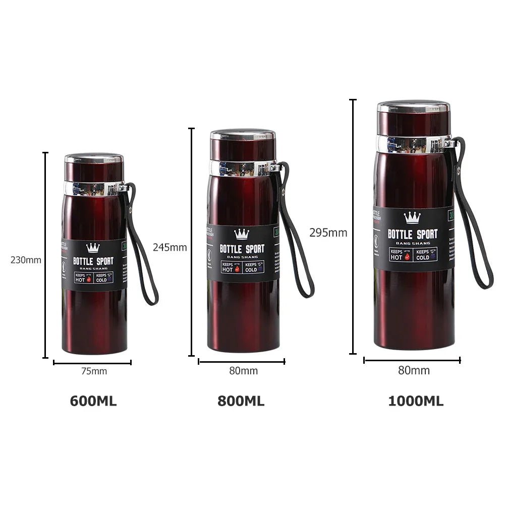 Premium Stainless Steel Vacuum Insulated Thermos Water Bottle