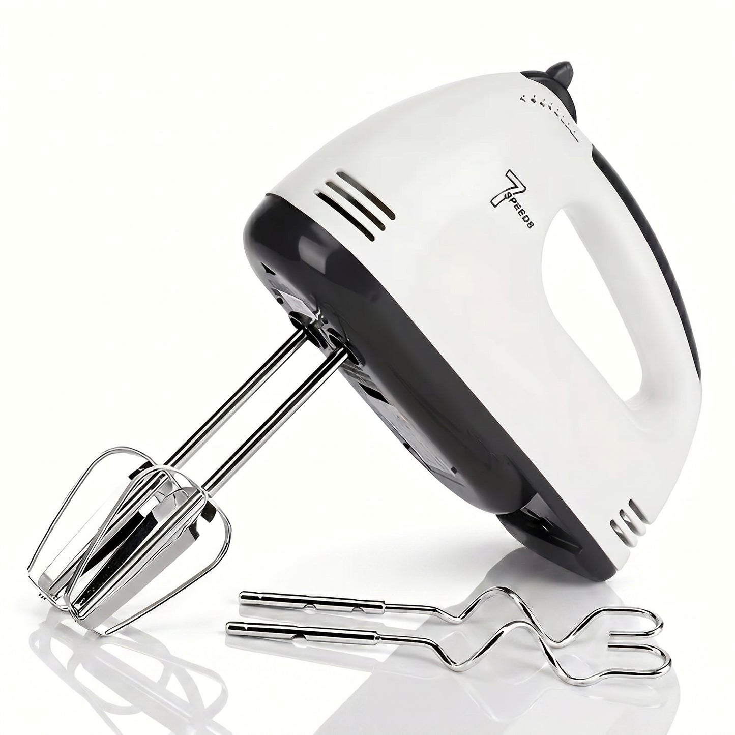 7-Speed Handheld Electric Egg Beater – Mini Automatic Mixer for Eggs, Cream & Baking