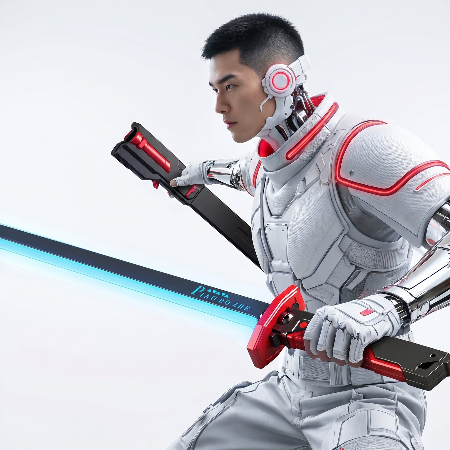LED Laser Sword with Smoke Effect, Multi-Color Lights & Sound Effects