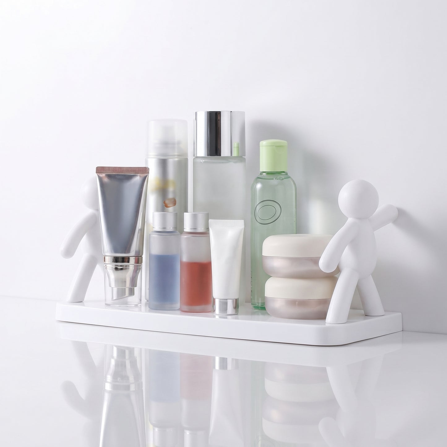 Self-Adhesive Wall-Mounted Character Shelf – No Drilling Required