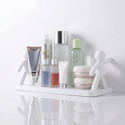 Self-Adhesive Wall-Mounted Character Shelf – No Drilling Required