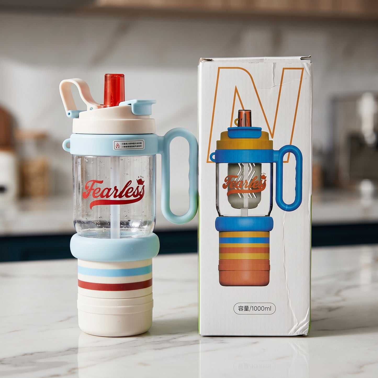 4-in-1 Insulated Tumbler Bottle