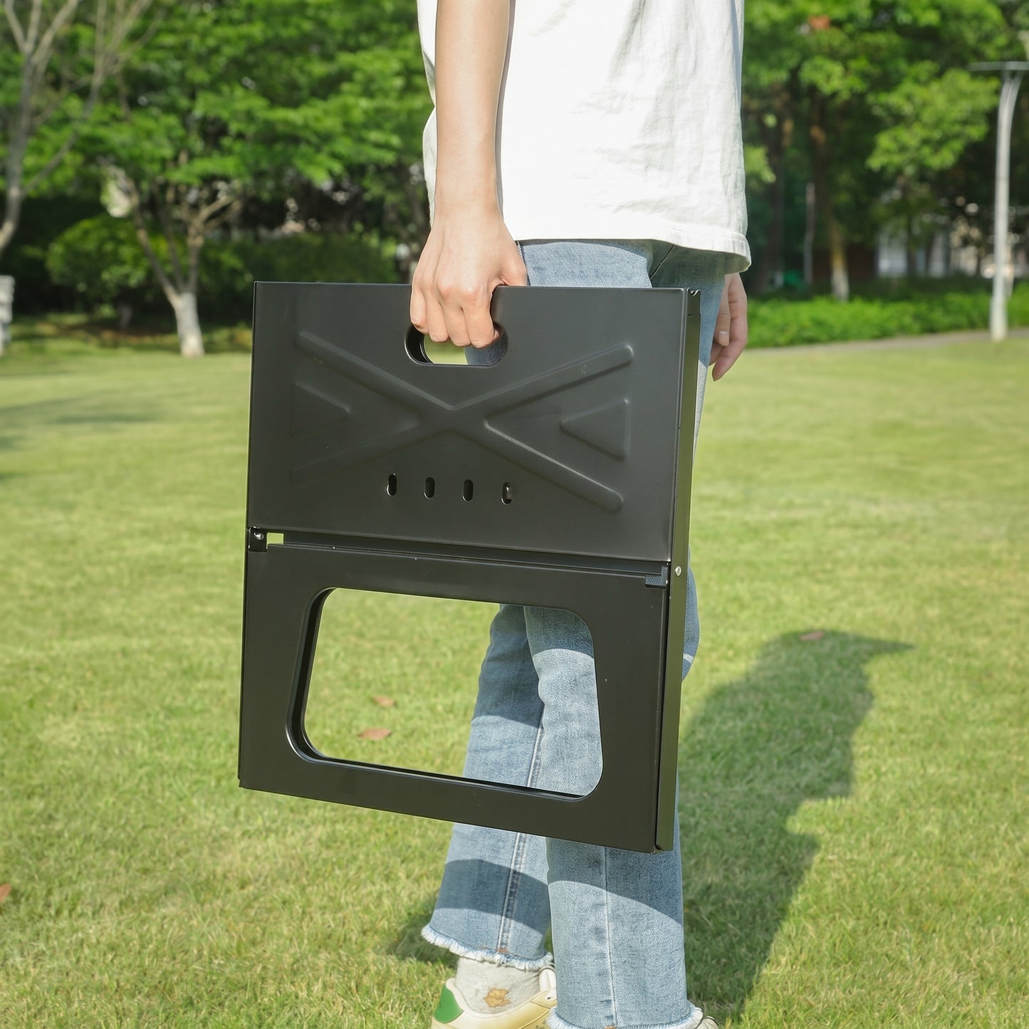 Folding Portable Charcoal BBQ Grill