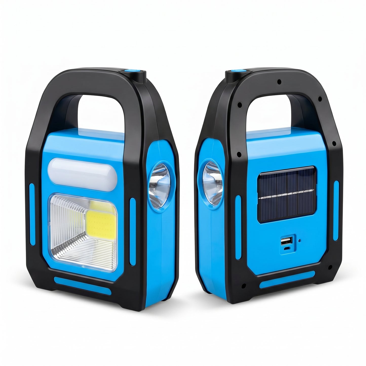 Solar and USB Powered 3-Mode LED Lantern & Flashlight