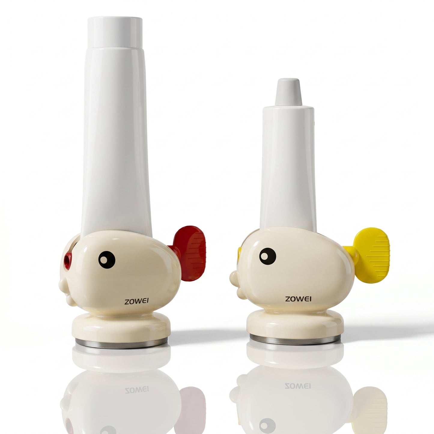 Cute Whale Toothpaste Squeezer with Suction Cup